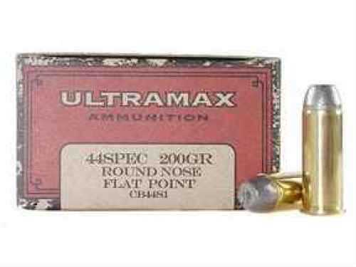 44 Special 200 Grain Lead 50 Rounds ULTRAMAX Ammunition